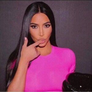 Skims Fits Everybody Bodysuit Fuschia